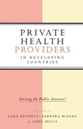 Cover: Private Health Providers in Developing Countries - Zed Books Ltd