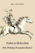Cover: Studies in Medievalism XIX - De Gruyter