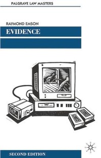 Enlarge image Cover: Evidence - Palgrave Macmillan