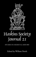 Cover: The Haskins Society Journal 21 - Boydell Press