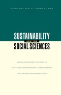 Cover: Sustainability and the Social Sciences - Zed Books Ltd