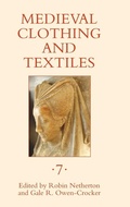 Cover: Medieval Clothing and Textiles 7 - Boydell Press
