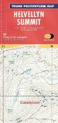 Abbildung von: Helvellyn Summit - Harvey Map Services Ltd