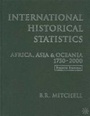Cover: International Historical Statistics: Americas 1750-2000 - Palgrave Macmillan