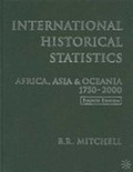 Cover: International Historical Statistics: Americas 1750-2000 - Palgrave Macmillan