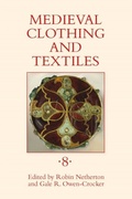 Cover: Medieval Clothing and Textiles 8 - De Gruyter