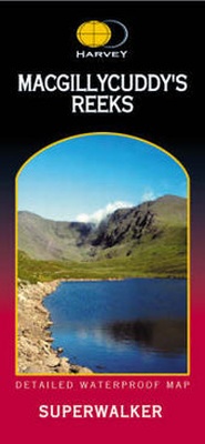 Abbildung von: Macgillycuddy's Reeks - Harvey Map Services Ltd