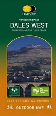 Abbildung von: Yorkshire Dales: Dales West - Harvey Map Services Ltd