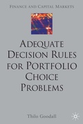 Cover: Adequate Decision Rules for Portfolio Choice Problems - Palgrave Macmillan