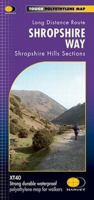 Abbildung von: Shropshire Way - Harvey Map Services Ltd
