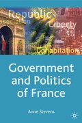 Cover: Government and Politics of France - Red Globe Press