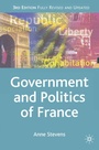 Cover: Government and Politics of France - Red Globe Press