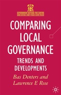 Cover: Comparing Local Governance - Red Globe Press