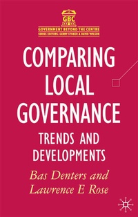 Enlarge image Cover: Comparing Local Governance - Red Globe Press