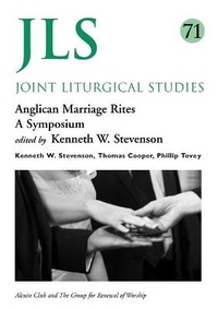 Enlarge image Cover: Anglican Marriage Rites - Joint Liturgical Studies