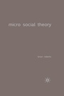 Cover: Micro Social Theory - Red Globe Press