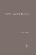 Cover: Micro Social Theory - Red Globe Press