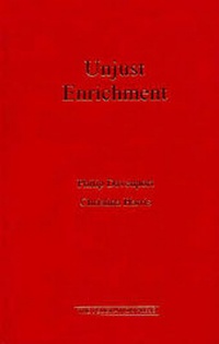 Abbildung von: Unjust Enrichment - Federation Press