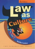 Cover: Law as Culture - Federation Press