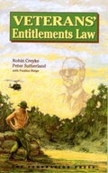Cover: Veterans' Entitlements Law - Federation Press