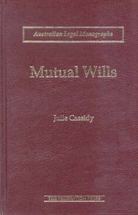 Abbildung von: Mutual Wills - Federation Press
