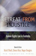 Cover: Retreat from Injustice - Federation Press