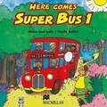Cover: Here Comes Super Bus 1 Audio CDx2 - Macmillan Education