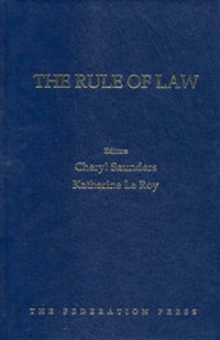 Abbildung von: The Rule of Law - Federation Press