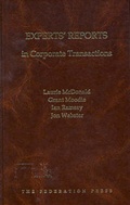 Cover: Experts' Reports in Corporate Transactions - Federation Press