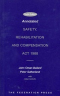 Cover: Annotated Safety, Rehabilitation and Compensation Act 1988 - Federation Press