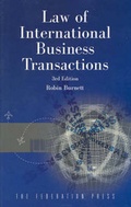 Cover: Law of International Business Transactions - Federation Press