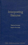 Cover: Interpreting Statutes - Federation Press