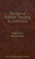 Cover: The Law of Insider Trading in Australia - Federation Press