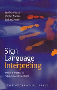 Enlarge image Cover: Sign Language Interpreting - Federation Press