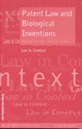 Cover: Patent Law and Biological Conventions - Federation Press