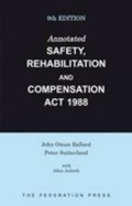 Cover: Annotated Safety, Rehabilitation and Compensation Act 1988 - Federation Press