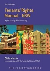 Abbildung von: Tenant's Rights Manual - Federation Press
