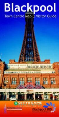 Abbildung von: Blackpool Town Centre Map and Guide - Cityscape Maps Limited