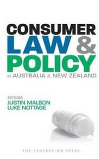 Abbildung von: Consumer Law and Policy in Australia and New Zealand - Federation Press