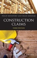Cover: Construction Claims - Federation Press