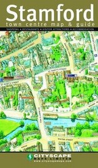 Abbildung von: Stamford Town Centre Map and Guide - Cityscape Maps Limited