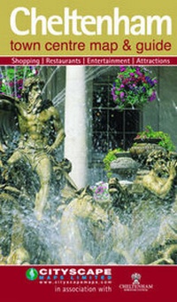 Abbildung von: Cheltenham Town Centre Map and Guide - Cityscape Maps Limited