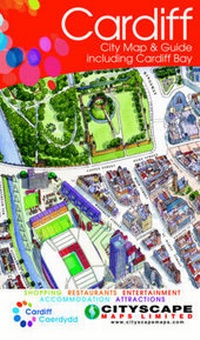 Abbildung von: Cardiff City Map and Guide Including Cardiff Bay - Cityscape Maps Limited