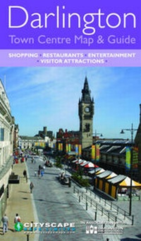 Abbildung von: Darlington Town Centre Map and Guide - Cityscape Maps Limited