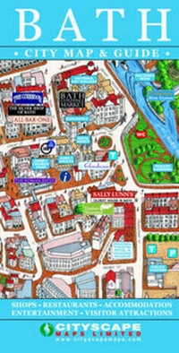 Abbildung von: Bath City Map and Guide - Cityscape Maps Limited