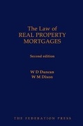 Cover: The Law of Real Property Mortgages - Federation Press