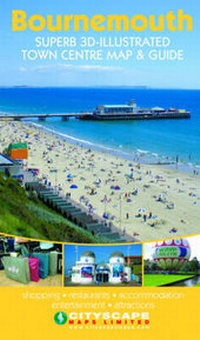 Abbildung von: Bournemouth Superb 3D Illustrated Town Centre Map and Guide - Cityscape Maps Limited