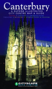 Abbildung von: Canterbury Superb Illustrated City Centre Map and Guide - Cityscape Maps Limited