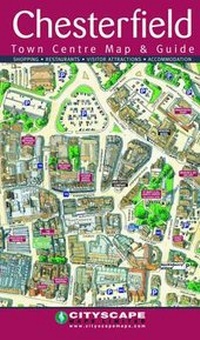 Abbildung von: Chesterfield Town Centre Map and Guide - Cityscape Maps Limited