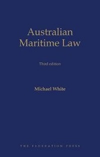 Abbildung von: Australian Maritime Law - Federation Press